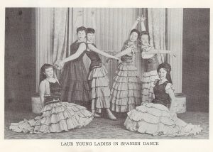 Laur Dancing Society – Spanish Dance (1959). Source: Collection of Laurie A. Gomulka, courtesy of Chris Unwin