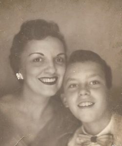 Sophia Martin and son Gary Roy Martin (ca. 1950)