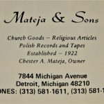 A History of A. Mateja & Sons