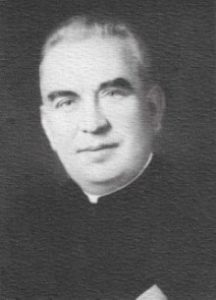 Rev. Stephen Trepczynski, the second pastor of St. Andrew Parish. From Golden Jubilee (Złoty Jubileusz) Brochure – St. Andrew’s Parish – Detroit, Michigan: 1920 – 1970