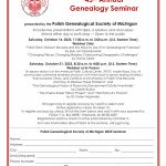 45th Annual Genealogy Seminar