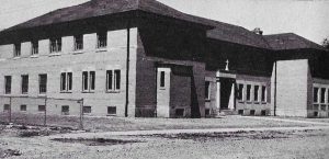 The new Ss. Peter & Paul convent shortly after completion, ca. 1948 (SS. PETER & PAUL 50TH YEAR 1923 – 1973)