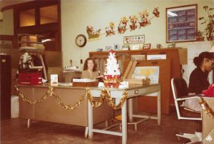 Laurie A. Gomulka, Division Superintendent’s Office, Conrail, Michigan Central Station, December 1979. Collection of Laurie A. Gomulka