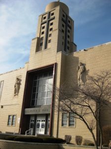 Ss. Peter & Paul Catholic Church at 7685 Grandville Avenue in Detroit’s Warrendale district. Photo by Laurie A. Gomulka, March 9, 2010