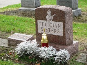 Felician Sisters grave monument