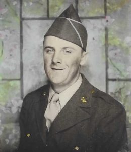 Anthony (Tony) Michno in his U.S. Army uniform, ca. 1942.