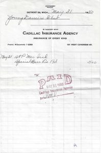 Special beer license for the May 21, 1950, Artie Shaw Dance, May 31, 1950